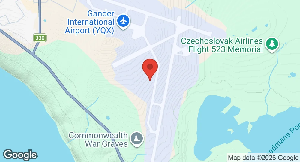 Map of CFB Gander