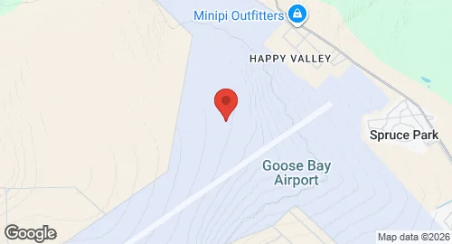 Map of CFB Goose Bay