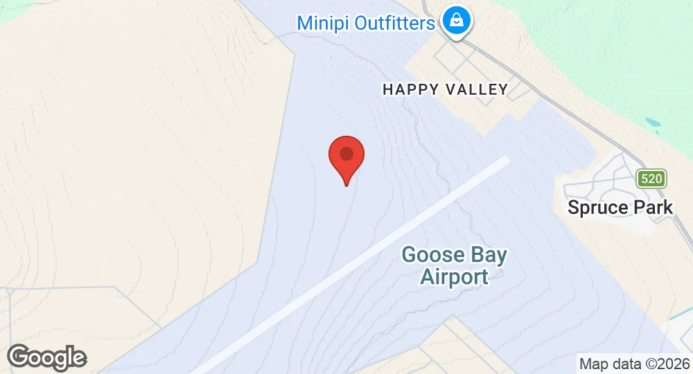 Map of CFB Goose Bay