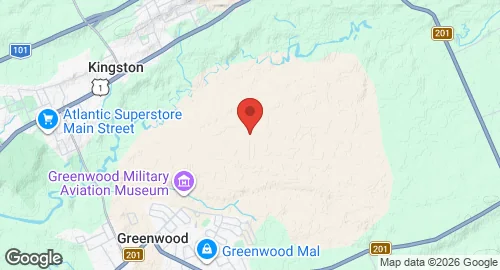 Map of CFB Greenwood