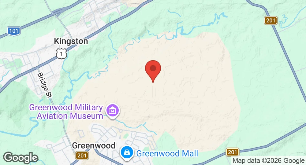 Map of CFB Greenwood