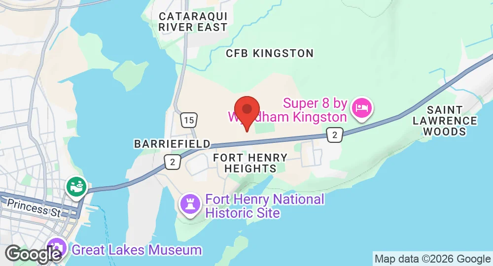 Map of CFB Kingston