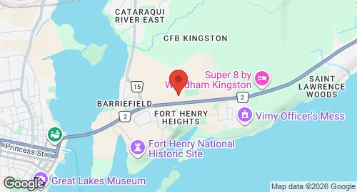 Map of CFB Kingston