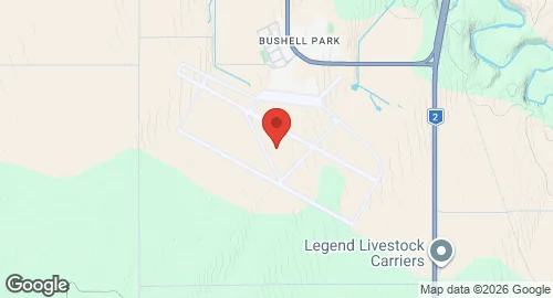 Map of CFB Moose Jaw