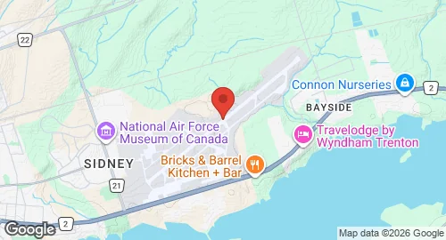 Map of CFB Trenton