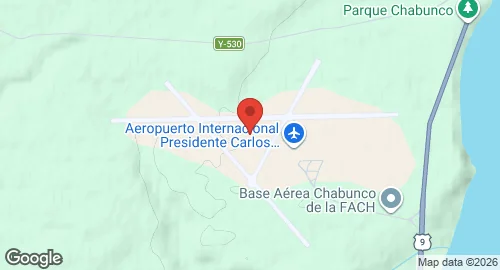 Map of Chabunco Air Base