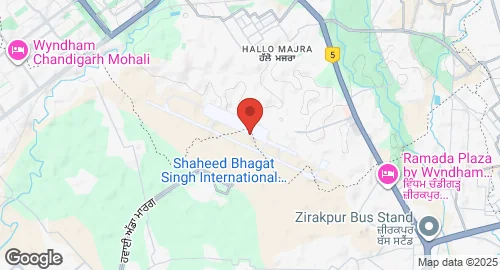 Mapa de Chandigarh AFS