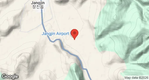 Map of Changjin Air Force Base