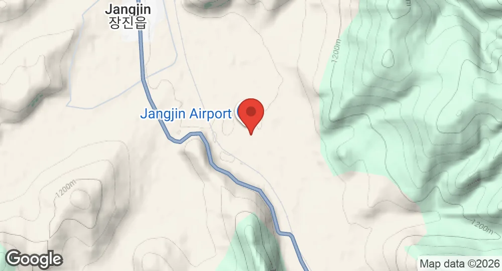 Map of Changjin Air Force Base