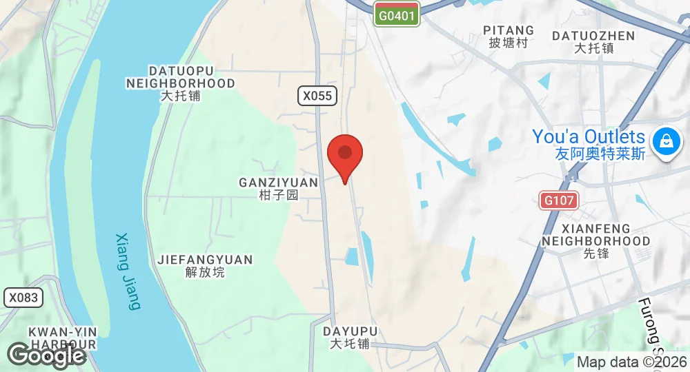 Map of Changsha Air Base