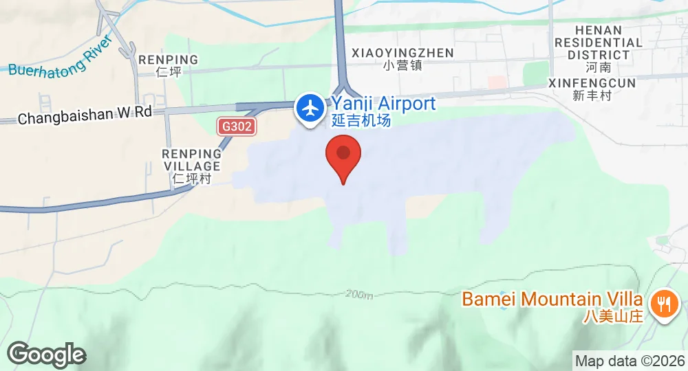 Map of Chaoyangchuan Air Base