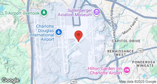 خريطة Charlotte Air National Guard Base