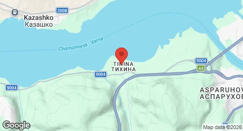 Map of Chayka Naval Air Base