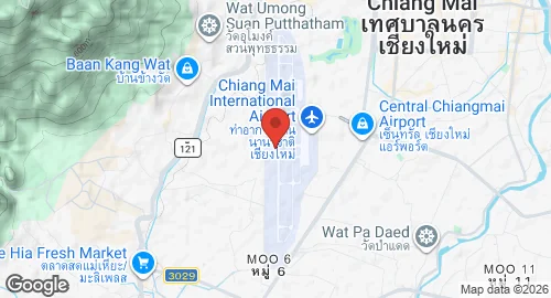 Map of Chiang Mai International Airport
