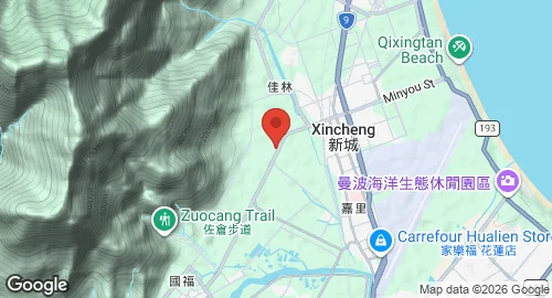 Map of Chiashan Air Force Base