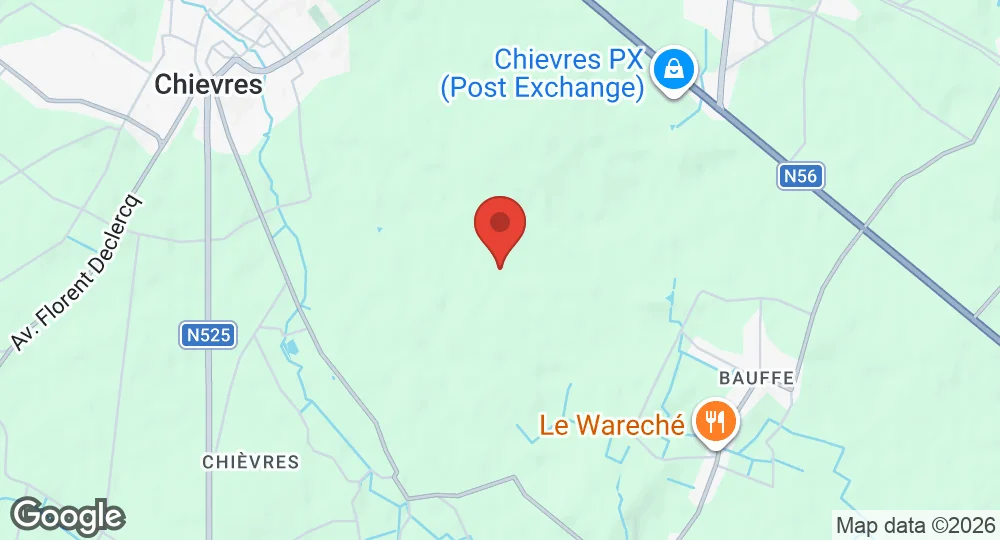Map of Chièvres Air Base