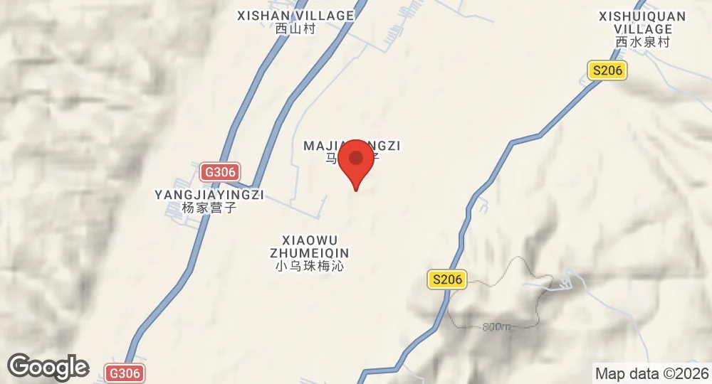 Map of Chifeng Air Base