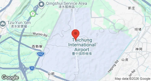 Map of Ching Chuan Kang Air Base