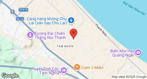 Map of Chu Lai Airport