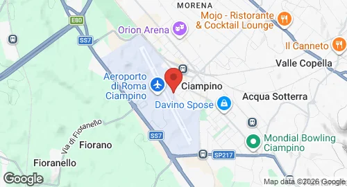 Map of Ciampino Air Base