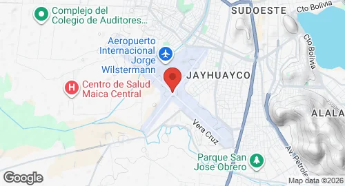 Map of Cochabamba Air Base
