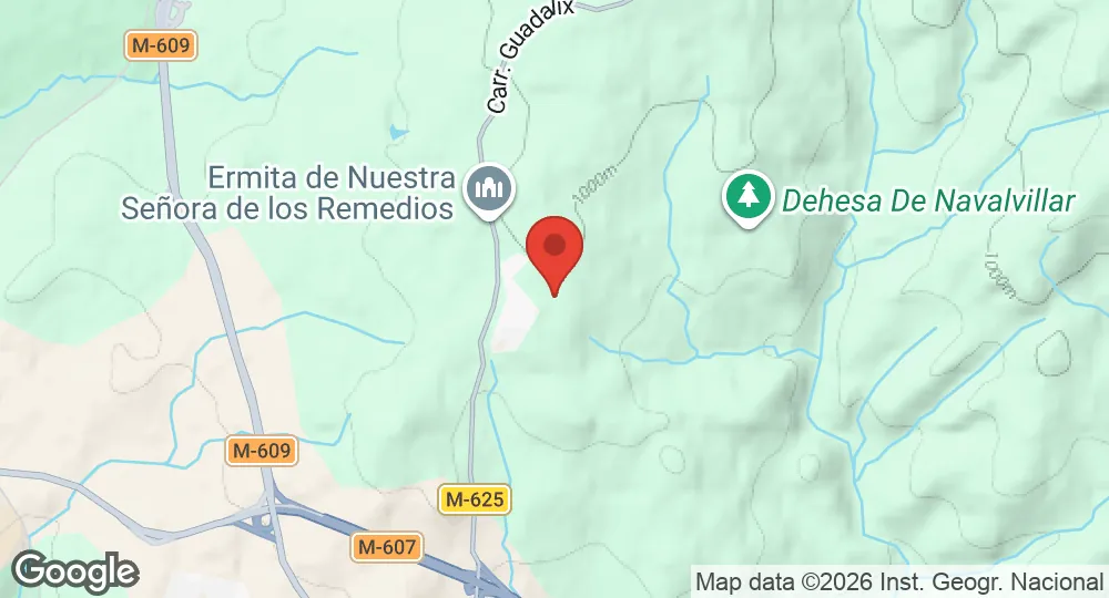 Map of Colmenar Viejo Air Base