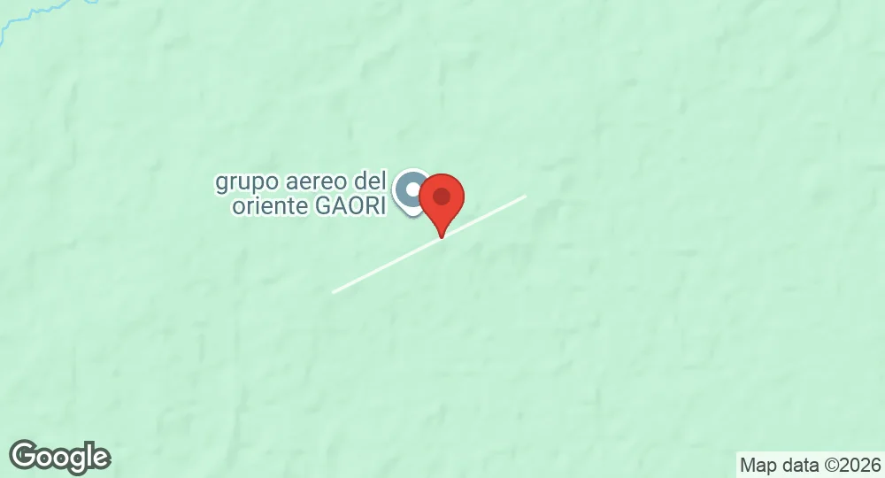 Map of Colonel Luis Arturo Rodríguez Meneses Air Base