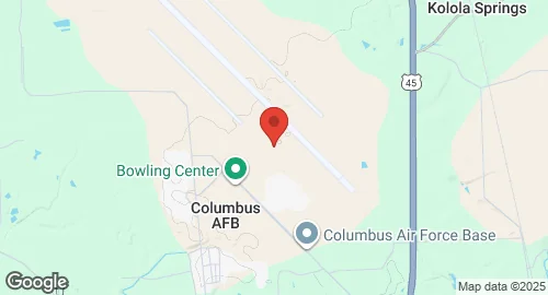 خريطة Columbus Air Force Base