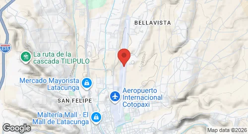 Map of Cotopaxi Air Base