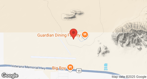 Mapa de Creech Air Force Base