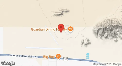 خريطة Creech Air Force Base