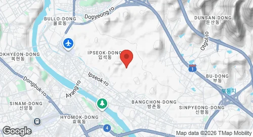 Map of Daegu Air Base