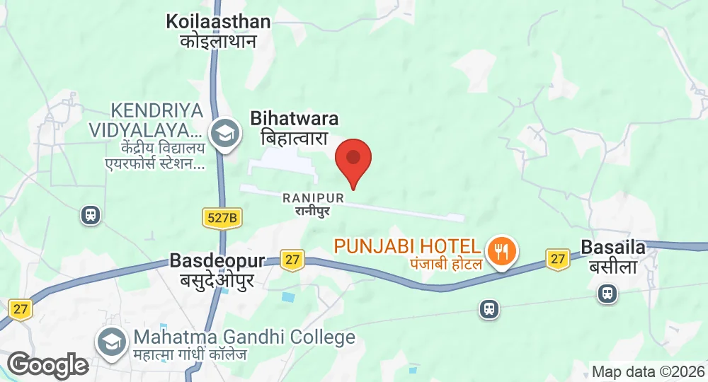 Map of Darbhanga AFS