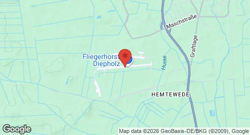 Map of Diepholz Air Base