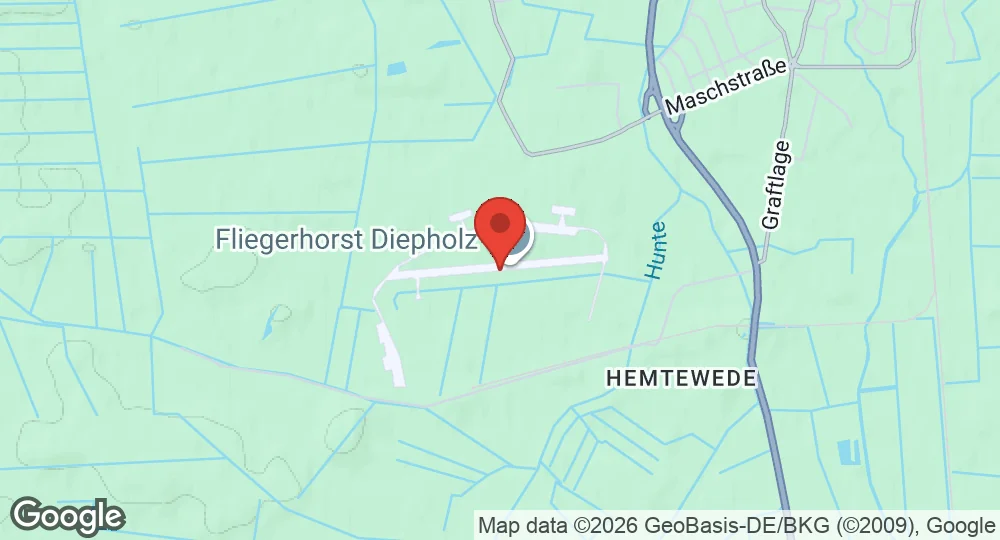 Map of Diepholz Air Base