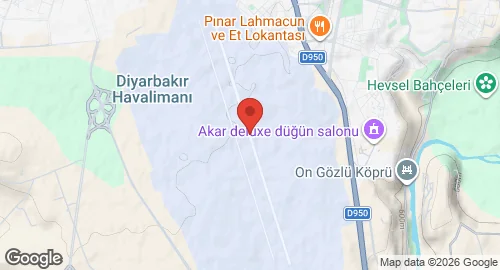 Map of Diyarbakır Air Base