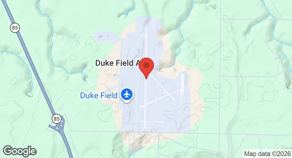Map of Duke Field