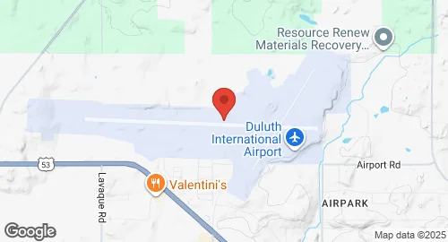 خريطة Duluth Air National Guard Base