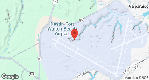 Mapa de Eglin Air Force Base