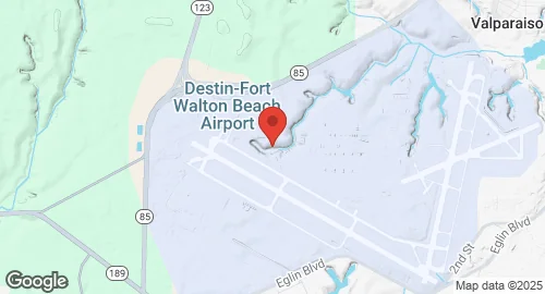 خريطة Eglin Air Force Base