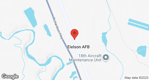 Mapa de Eielson Air Force Base