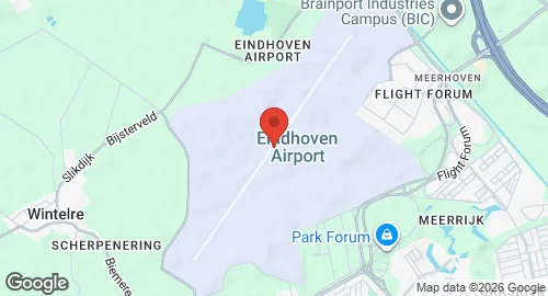 Map of Eindhoven Air Base