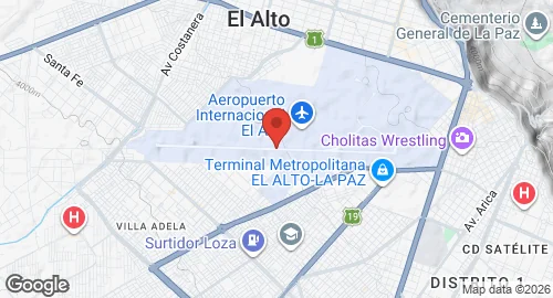 Map of El Alto Air Base