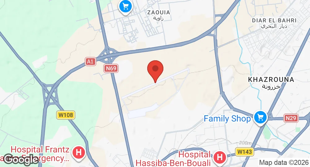 Map of El Boulaida/Blida