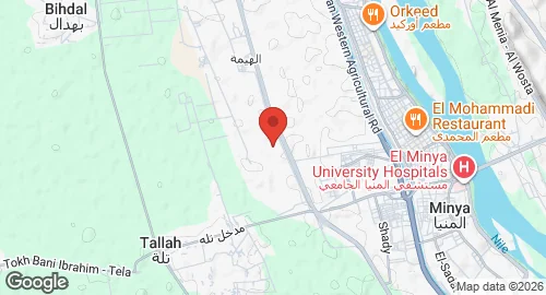 Map of El Minya Air Base