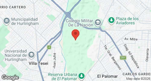 Map of El Palomar Air Base