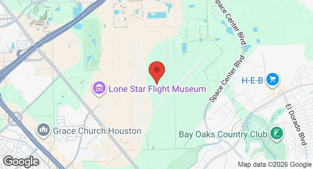 Map of Ellington Field Joint Reserve Base