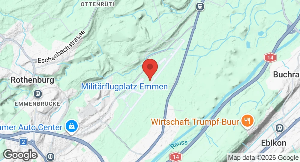 Map of Emmen Air Base