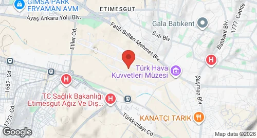 Map of Etimesgut Air Base