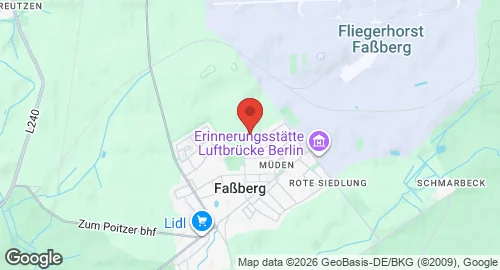 Map of Faßberg Air Base